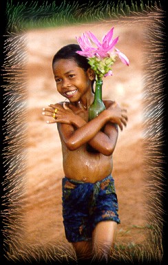 Young Country Girl in Siem Reap